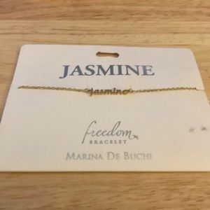 Jasmine Name Bracelet